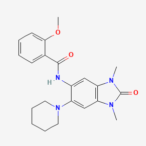 molecular formula C22H26N4O3 B1672394 GSK-5959 