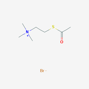 molecular formula C7H16BrNOS B167240 Acetylthiocholine bromide CAS No. 25025-59-6
