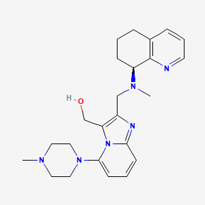 molecular formula C24H32N6O B1672401 GSK812397 CAS No. 878197-98-9