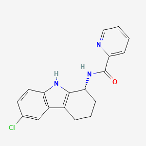 molecular formula C18H16ClN3O B1672409 Gsk983 CAS No. 827591-02-6