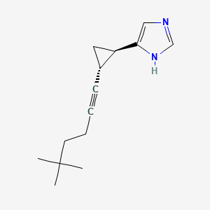molecular formula C14H20N2 B1672415 Cipralisant CAS No. 213027-19-1