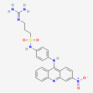 molecular formula C23H24ClN7O4S B1672417 NSC177365 CAS No. 63345-17-5