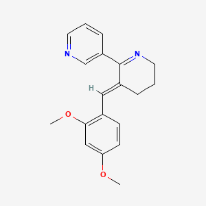 molecular formula C19H20N2O2 B1672419 GTS-21 dihydrochloride CAS No. 148372-04-7
