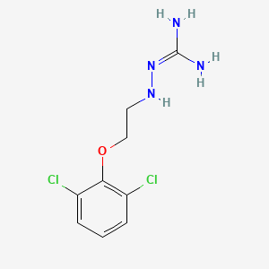 molecular formula C9H12Cl2N4O B1672431 Guanoclor CAS No. 5001-32-1