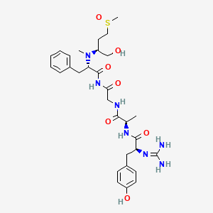 molecular formula C30H43N7O7S B1672435 Guanyl-damme CAS No. 82017-64-9
