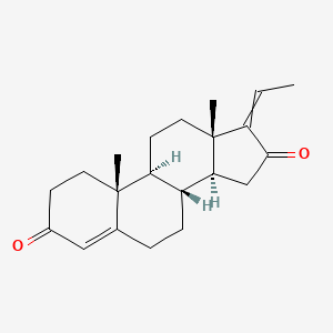 molecular formula C21H28O2 B1672438 Guggulsterone CAS No. 95975-55-6