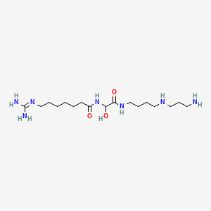 molecular formula C17H37N7O3 B1672440 Gusperimus CAS No. 98629-43-7