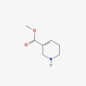 molecular formula C6H9NO2 B1672442 Guvacine CAS No. 498-96-4
