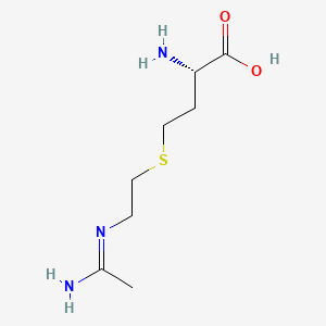 molecular formula C8H17N3O2S B1672455 GW274150 CAS No. 210354-22-6