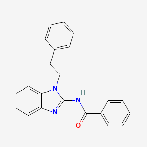 molecular formula C23H23N3O4S B1672465 GW438014A CAS No. 469861-49-2