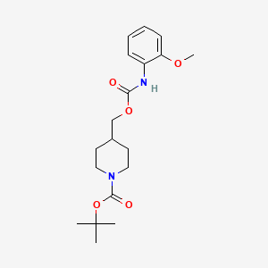 molecular formula C19H28N2O5 B1672468 GW542573X CAS No. 660846-41-3