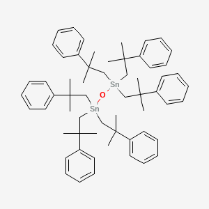 molecular formula C60H78OSn2 B1672490 Fenbutatin oxide CAS No. 13356-08-6
