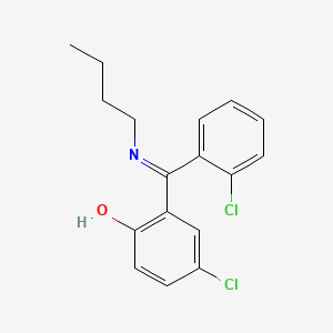 molecular formula C17H17Cl2NO B1672504 Fengabine CAS No. 80018-06-0