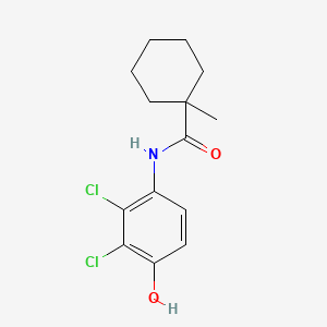 molecular formula C14H17Cl2NO2 B1672505 芬克胺 CAS No. 126833-17-8