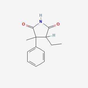 molecular formula C13H15NO2 B1672506 Fenimide CAS No. 60-45-7