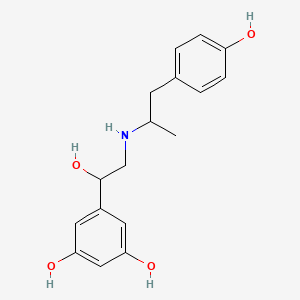 molecular formula C17H22BrNO4 B1672521 Fenoterol Hydrobromide CAS No. 13392-18-2