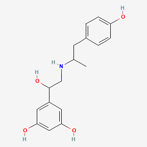 molecular formula C17H21NO4 B1672521 Fenoterol CAS No. 13392-18-2