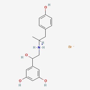 molecular formula C17H22BrNO4 B1672522 Fenoterol hydrobromide CAS No. 1944-12-3