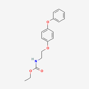 molecular formula C17H19NO4 B1672525 芬诺威 CAS No. 72490-01-8
