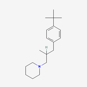 B1672529 Fenpropidin CAS No. 67306-00-7