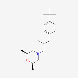 molecular formula C20H33NO B1672530 Fenpropimorph CAS No. 67564-91-4