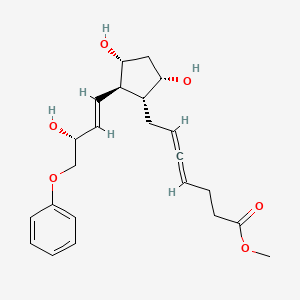 molecular formula C23H30O6 B1672531 Fenprostalene CAS No. 69381-94-8