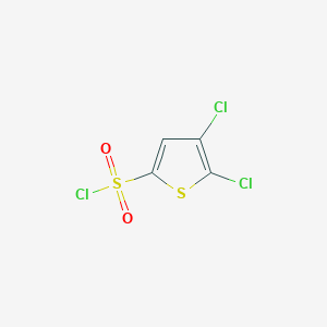 molecular formula C4HCl3O2S2 B167254 4,5-Dichlorothiophene-2-sulfonyl chloride CAS No. 126714-85-0