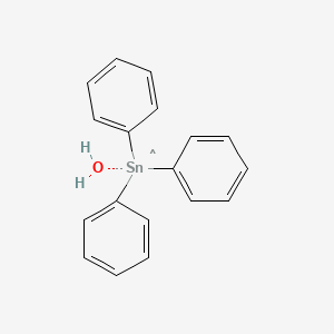 molecular formula C18H17OSn B1672542 Triphenyltin hydroxide CAS No. 76-87-9