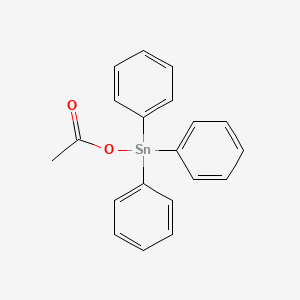 molecular formula C20H18O2Sn B1672543 Fentin acetate CAS No. 900-95-8