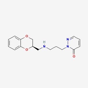 molecular formula C16H19N3O3 B1672560 GYKI-16084 CAS No. 185739-21-3