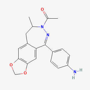 molecular formula C19H19N3O3 B1672567 LY 293606 CAS No. 143691-37-6
