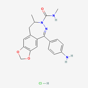 molecular formula C19H21ClN4O3 B1672568 GYKI 53655 hydrochloride CAS No. 143692-48-2