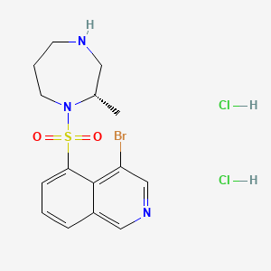 molecular formula C15H20BrCl2N3O2S B1672574 H-0104 dihydrochloride 