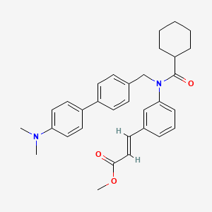 molecular formula C32H36N2O3 B1672613 Fexaramine CAS No. 574013-66-4