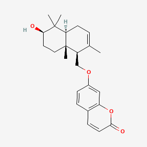 molecular formula C24H30O4 B1672617 Feselol CAS No. 51020-36-1