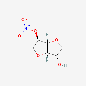 molecular formula C6H9NO6 B1672618 Isosorbide Mononitrate CAS No. 16051-77-7