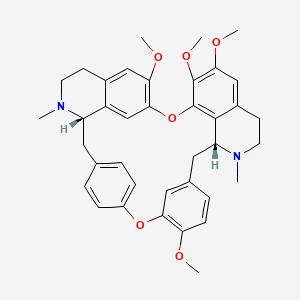 molecular formula C38H42N2O6 B1672621 Isotetrandrine CAS No. 477-57-6