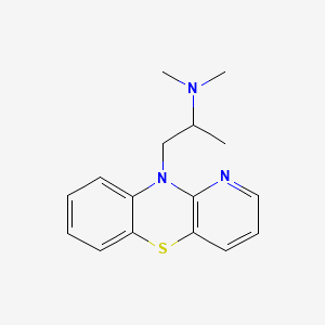 molecular formula C16H19N3S B1672624 Isothipendyl CAS No. 482-15-5