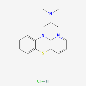 molecular formula C16H20ClN3S B1672625 Isothipendyl Hydrochloride CAS No. 1225-60-1