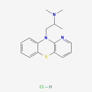 molecular formula C16H20ClN3S B1672625 Isothipendyl hydrochloride CAS No. 1225-60-1