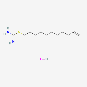 molecular formula C12H25IN2S B1672626 AHR-1911 CAS No. 22584-04-9