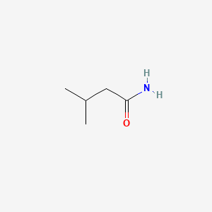 molecular formula C5H11NO B1672630 Isovaleramide CAS No. 541-46-8