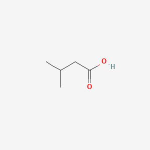 molecular formula C5H10O2 B1672631 Isovaleric acid CAS No. 503-74-2