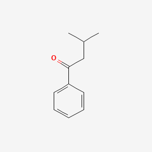 molecular formula C11H14O B1672632 Isovalerophenone CAS No. 582-62-7