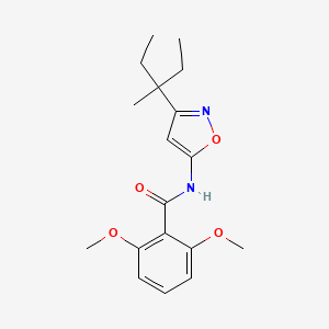 molecular formula C18H24N2O4 B1672637 Isoxaben CAS No. 82558-50-7