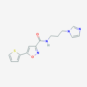 molecular formula C14H14N4O2S B1672651 ISX-1 