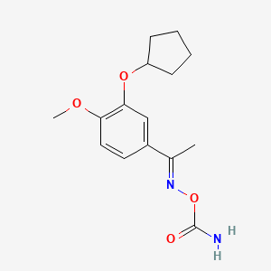 molecular formula C15H20N2O4 B1672667 Filaminast CAS No. 141184-34-1