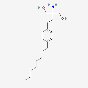 molecular formula C19H33NO2 B1672674 Fingolimod CAS No. 162359-55-9