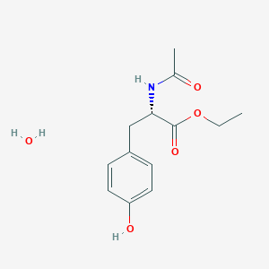 molecular formula C13H19NO5 B167268 N-Acetyl-L-tyrosine ethyl ester monohydrate CAS No. 36546-50-6