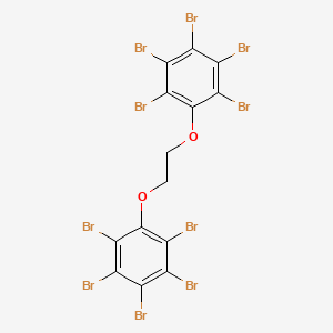molecular formula C14H4Br10O2 B1672682 1,2-Bis(pentabromophenoxy)ethane CAS No. 61262-53-1
